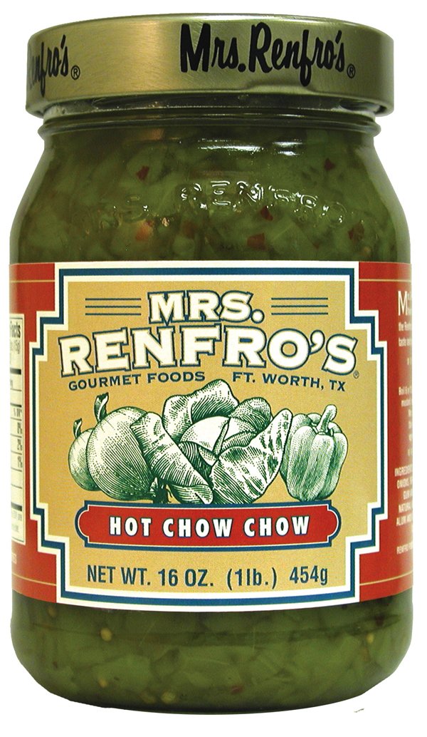 Amazon.com : Mrs. Renfro's Hot Chow Chow, 16 oz : Grocery